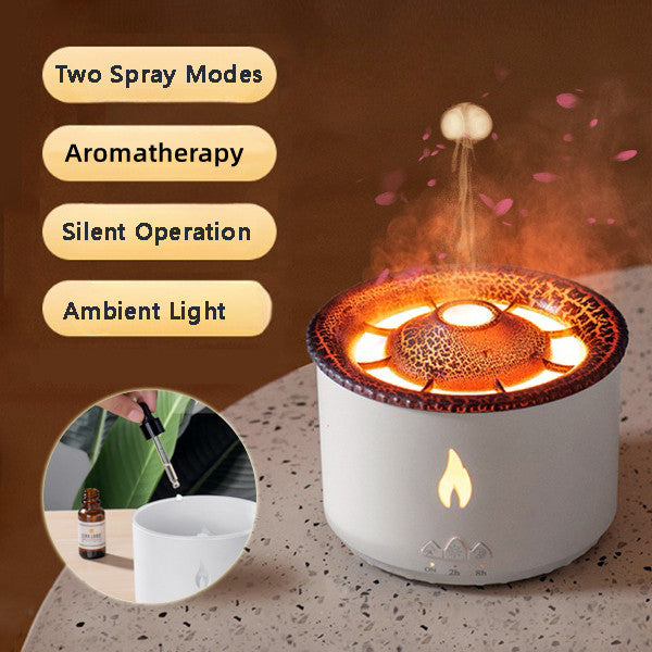 Ultrasonic Volcano Aromatherapy Humidifier