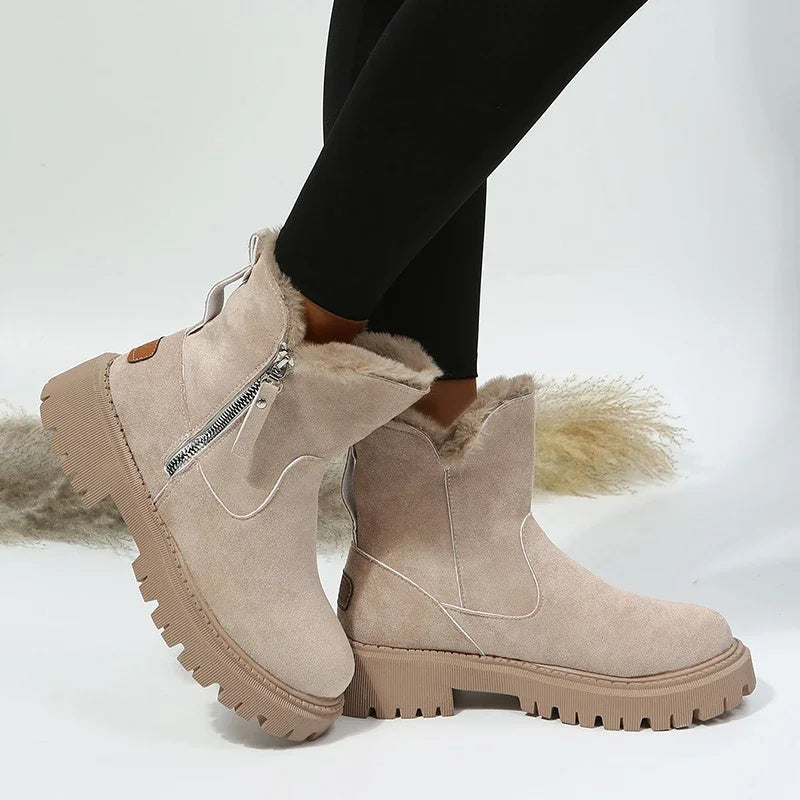 Women's Foldable Snow Boots