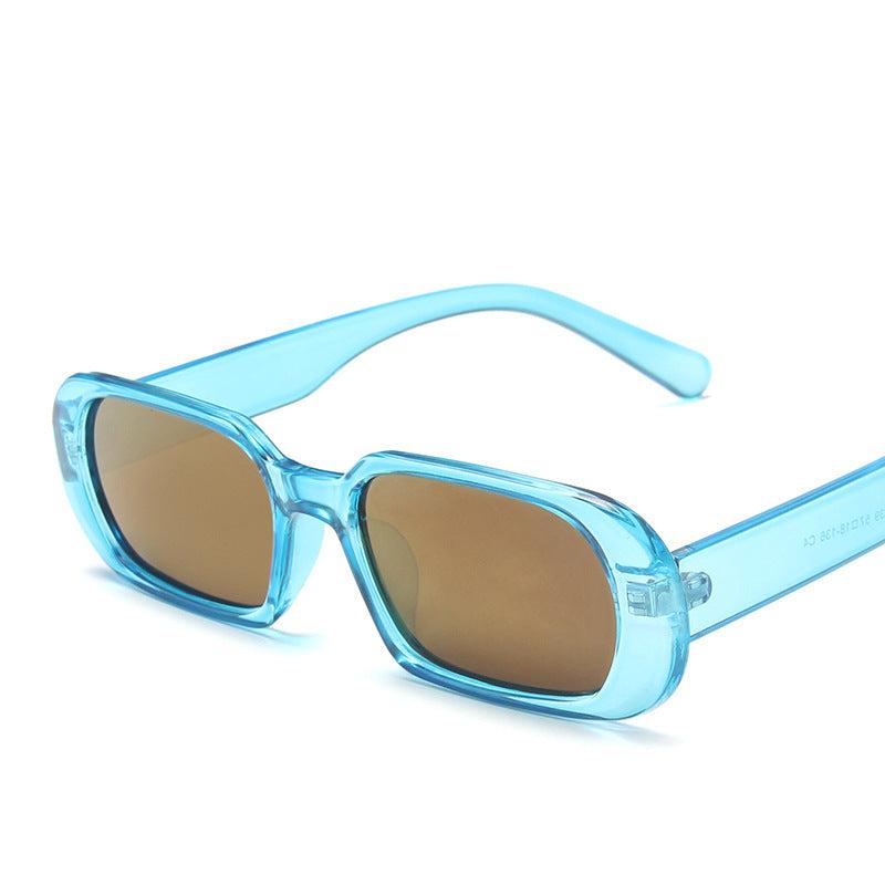 Retro Small Frame Sunglasses Female Candy Color Colorful Fashion Sunglasses