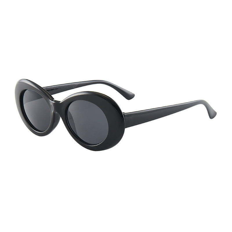 New Sunglasses Trend Elliptical Glasses In Europe And The United States