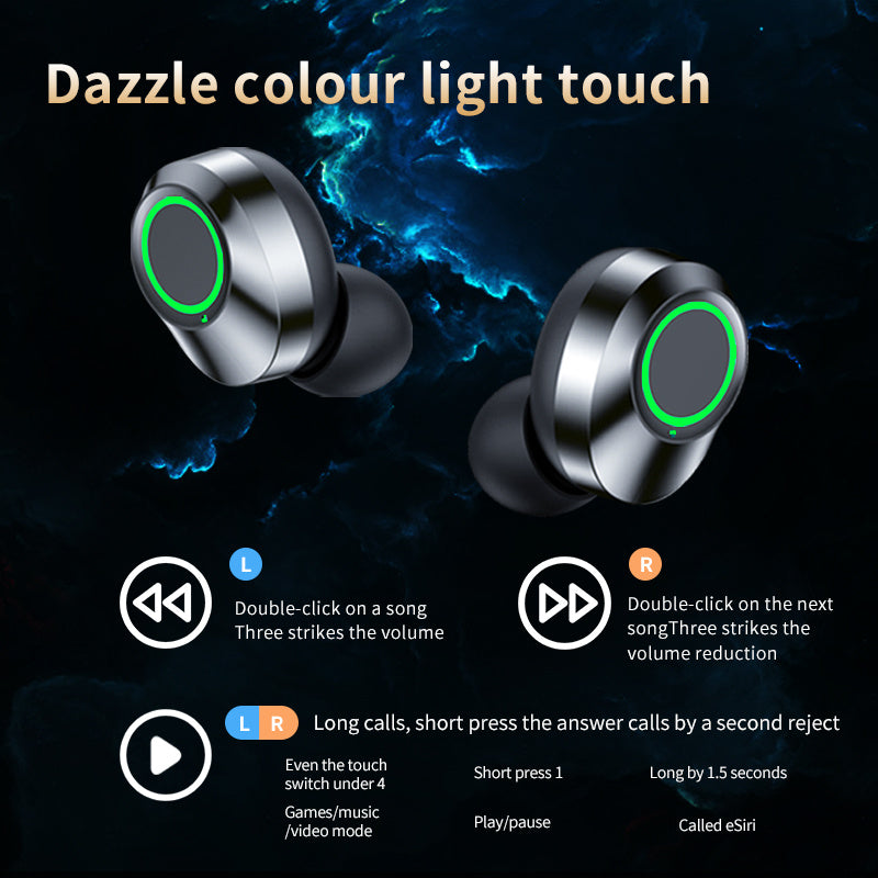 YD03 Wireless Bluetooth Headset - Smart Digital Display