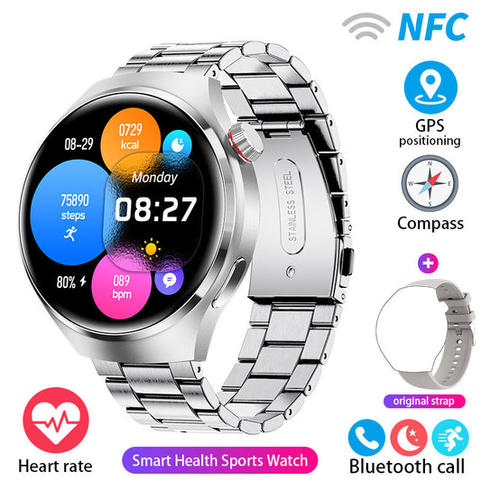 Smart Watch with Heart Rate and Blood Oxygen Monitoring