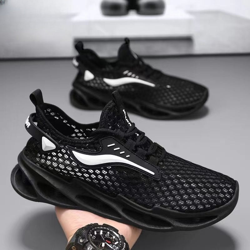 Men's Lace-up Mesh Sneakers