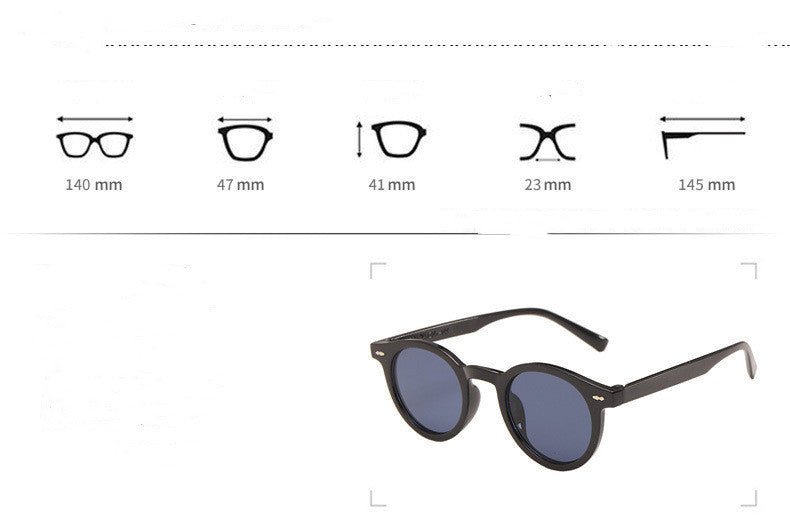 Trendy Full Frame AC Film Sunglasses