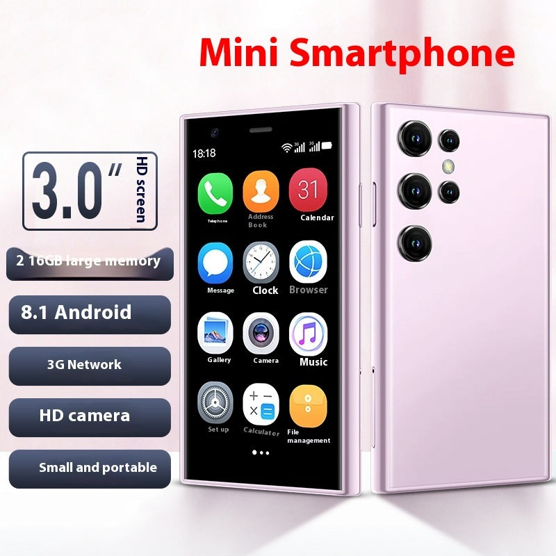 S23PRO & XS15 Mini Smart Small Mobile Phone 30 Screen 2G 16G Android 3G Network WIFI